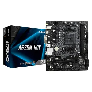 ASROCK A520M-HDV AMD AM4 2x DDR4 4x SATA3 PCIe 3.0 M.2 mATX