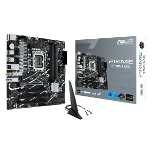 ASUS Prime B760M-A AX6 LGA-1700 Intel DDR5 WiFi DP HDMI 3x M.2 12x USB PCIe 4.0 mATX