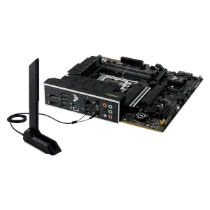 ASUS TUF Gaming B760M-Plus WiFi II LGA-1700 Intel DDR5-7800 WiFi DP HDMI 3x M.2 USB-C PCIe 5.0 mATX