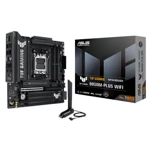 ASUS TUF Gaming B850M-Plus WIFI mATX AM5 AMD Ryzen 9000 DDR5-8000MHz Bluetooth DP HDMI 12USB PCIe5.0