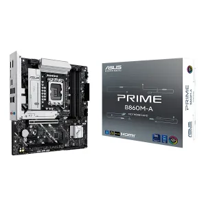 ASUS Prime B860M-A Mainboard Intel LGA1851 DDR5-8666MHz 2DP HDMI M.2 PCIe5.0 µATX