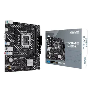 Mainboard ASUS Prime H610M-K LGA1700 2xDDR5-5600 HDMI M.2 USB 3.2 PCIe 4.0 Micro-ATX