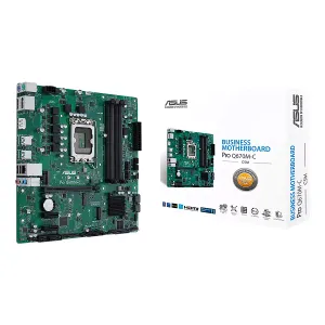 Mainboard ASUS Pro Q670M-C-CSM LGA1700 4xDDR5-5600 2xDP HDMI 2xM.2 6xUSB PCIe 4.0 Micro-ATX
