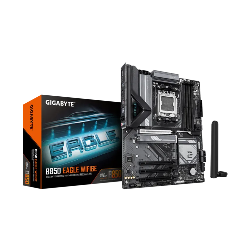 Mainboard Gigabyte B850 EAGLE WIFI6E AM5 DDR5 4 Slots HDMI DP 2.5G WiFi mATX