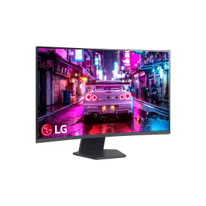 Monitor LG 32 Pulgadas UltraGear Gaming Curvo QHD 2560x1440 IPS 1ms 180Hz FreeSync