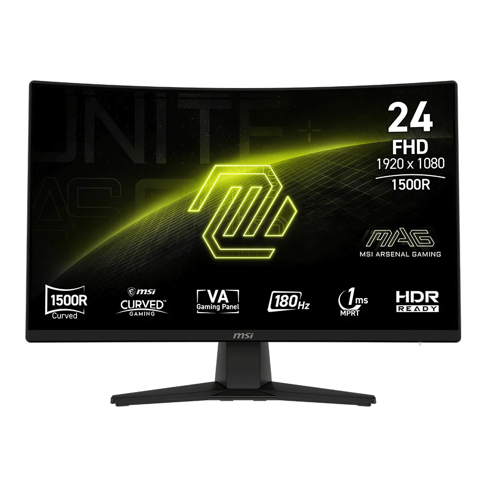 Monitor MSI MAG 242C 23.6" Curvo IPS FHD 180Hz 1ms