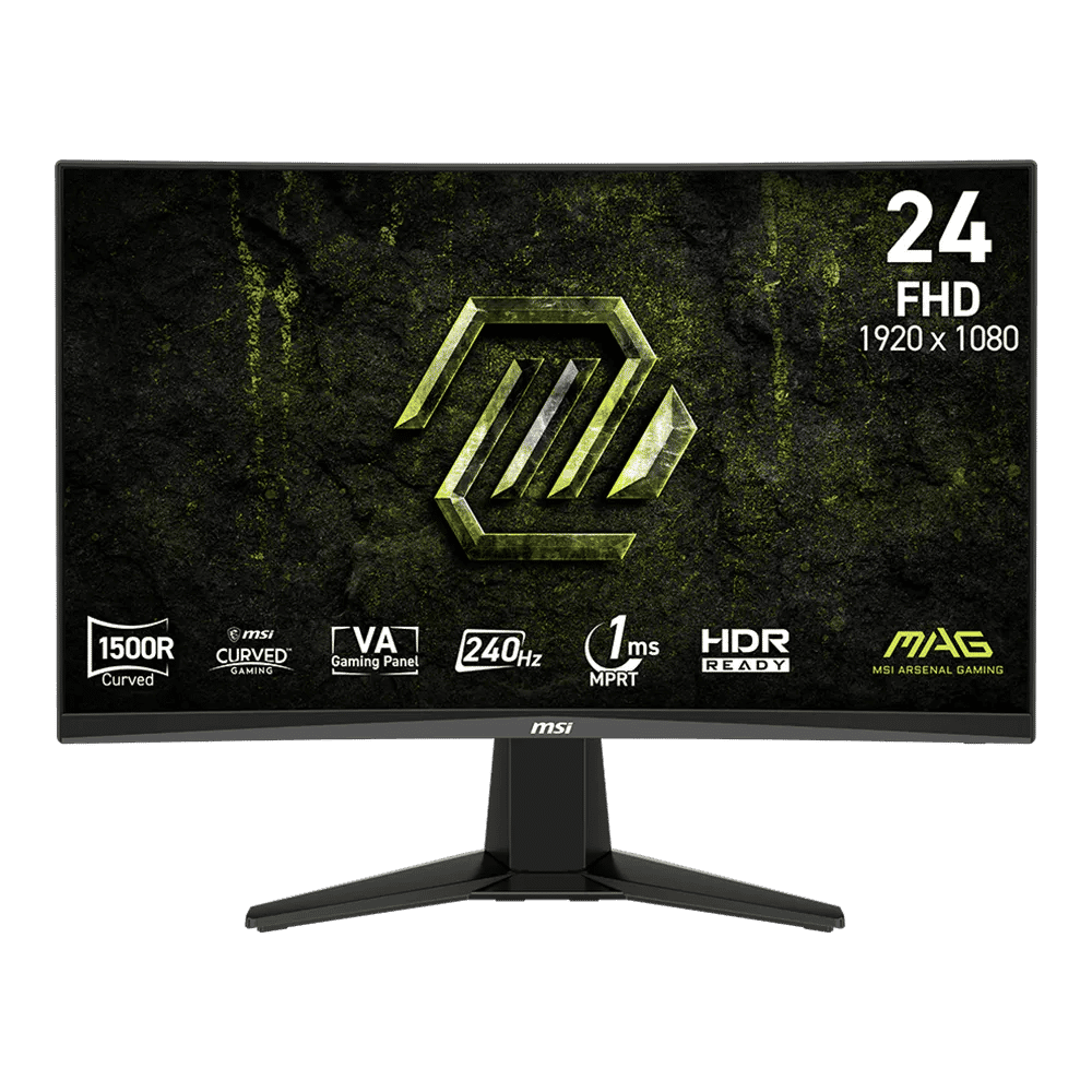 Monitor MSI MAG 245C X24 23.6" Curvo FHD 240Hz 1ms