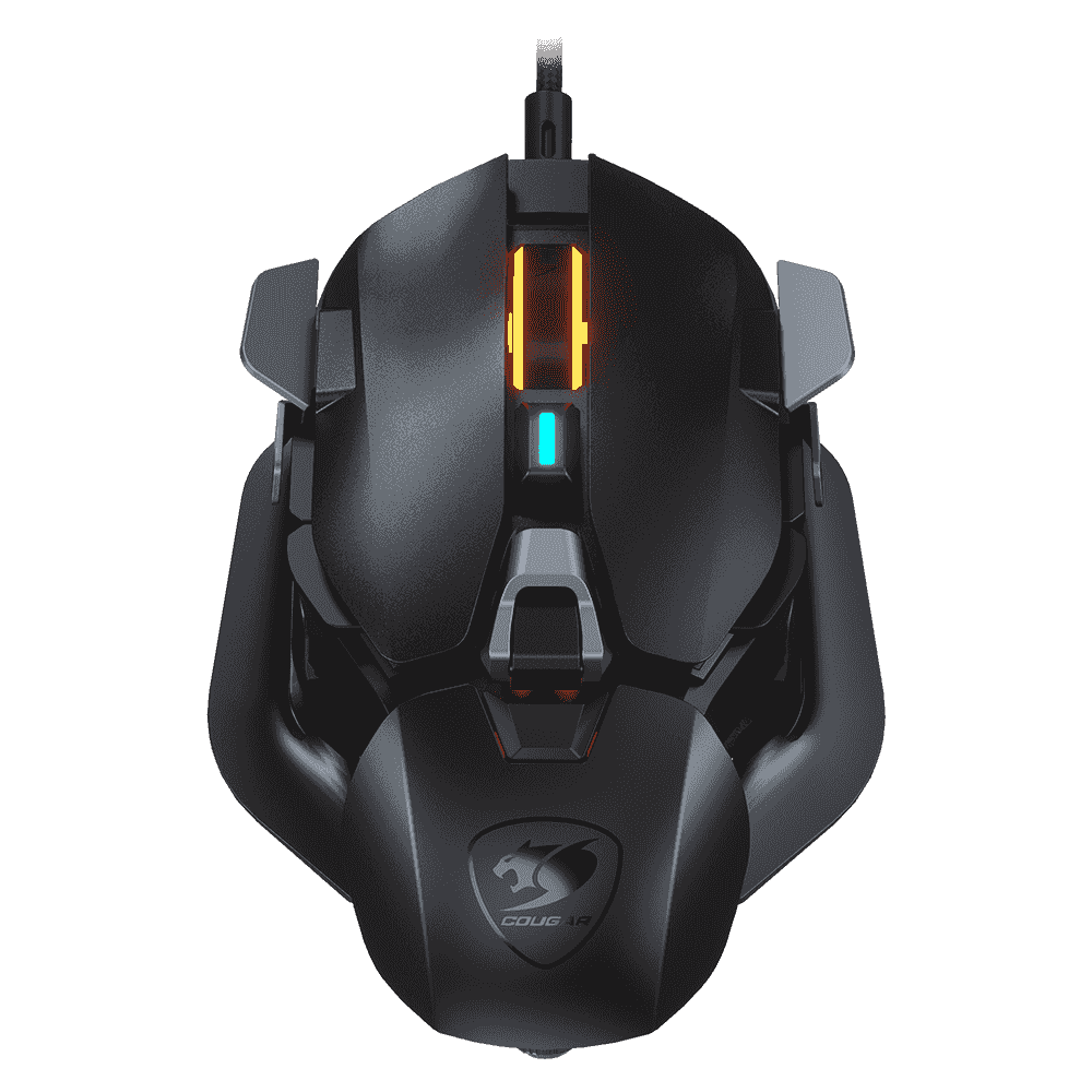 Mouse Cougar Dualblader RGB USB Desmontable Ambidiestro