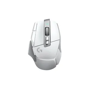 Mouse Logitech Gaming G502 X Wireless Lightspeed Sensor Hero 25K Recargable Blanco