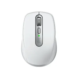 Mouse Logitech MX Anywhere 3S Bluetooth USB Darkfield 6 Botones Gris Pálido Recargable 8000 DPI