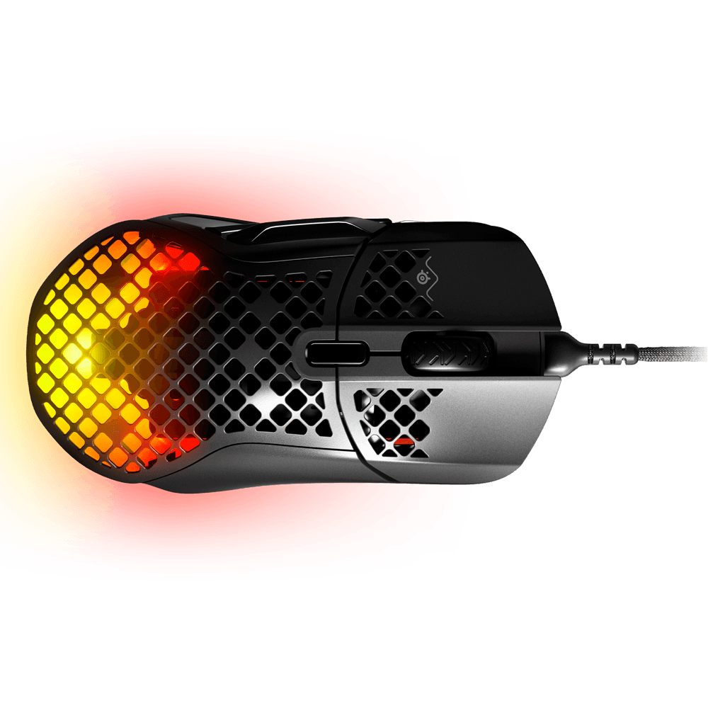 Mouse SteelSeries Aerox 5 Gamer USB RGB