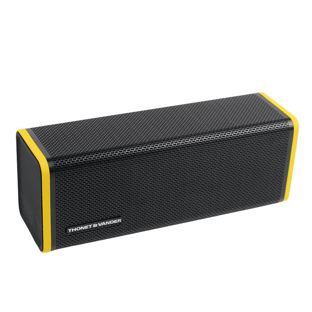 Parlante Thonet & Vander Frei Chain TWS Bluetooth 16W RMS Negro-Amarillo