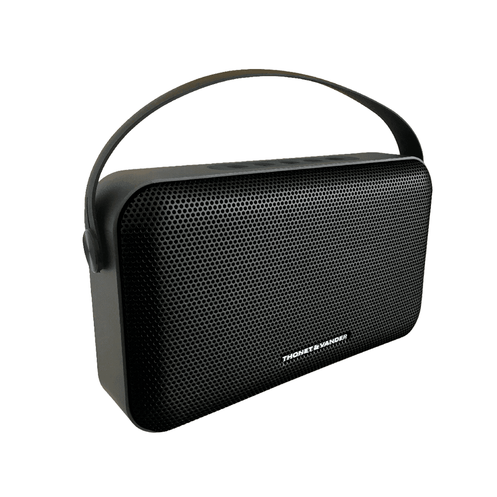 Parlante Thonet & Vander Ziegel 30W RMS Bluetooth 3.5mm Portátil Negro