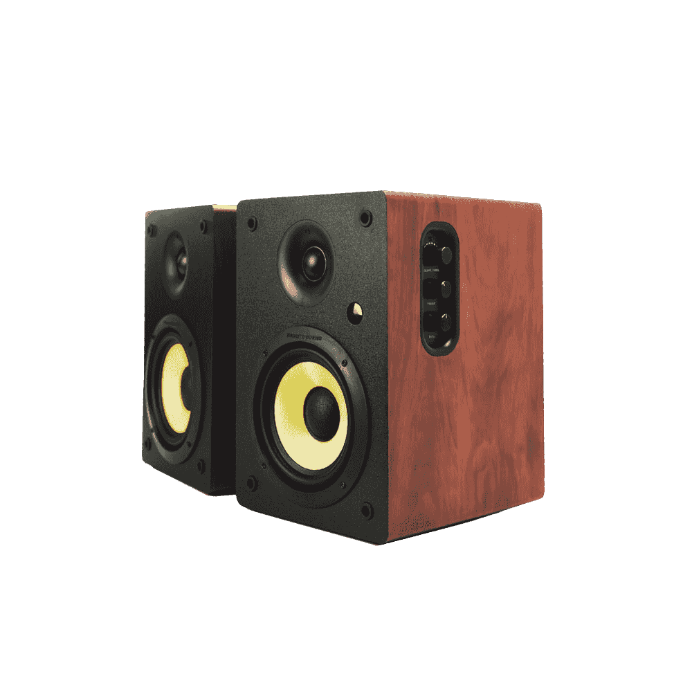 Parlante Thonet & Vander Kurbis Cinema 2.0 72W RMS Bluetooth Wood Skin