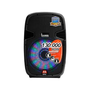 Parlante DE-Epic-15 LED 15 Pulgadas 130000W Negro