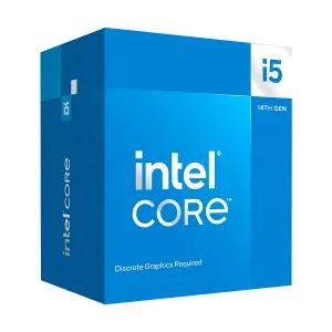 Procesador Intel Core i5-14400F 14va Gen 2.5GHz - 4.7GHz 10 Núcleos 16 Hilos 20MB Cache DDR5-4800 Sin Video Integrado LGA1700