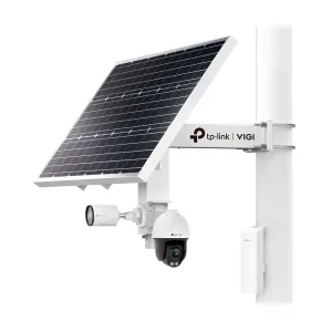 Sistema Inteligente TP-Link VIGI SP9030 Suministro de Energía Solar 90W 30Ah 10.8V IP66