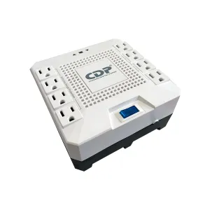 Regulador de Voltaje Chicago Digital Power CDP AVR1808 1800VA 1000W 8 Outlets NEMA-15R 120V