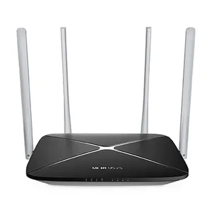 Router Mercusys AC1300 Doble Banda WiFi 4 Antenas Negro