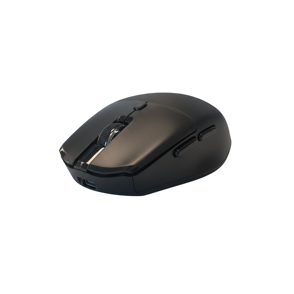 Mouse Speedmind SMMOUR11BT Inalámbrico 2.4GHz y Bluetooth Recargable 6 Botones Negro