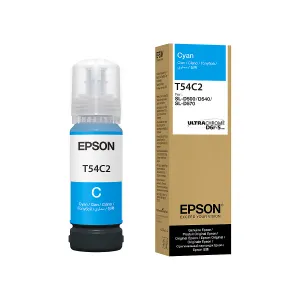 Botella Epson UltraChrome T54C 70ML Cian SureLab D570