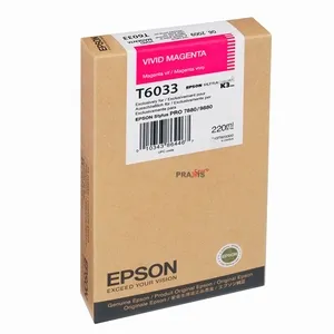 Cartucho de Tinta Epson T603300 Vivid Magenta 220ml para Stylus Pro 7880 9880