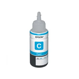 Botella de Tinta Epson T664220 Stylus Cian