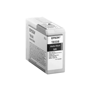 Cartucho Epson T85080N UltraChrome HD Matte Black 80ml