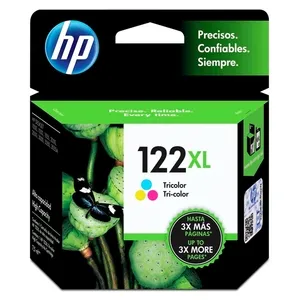 Cartucho de Tinta HP 122XL Tri Color CH564HL