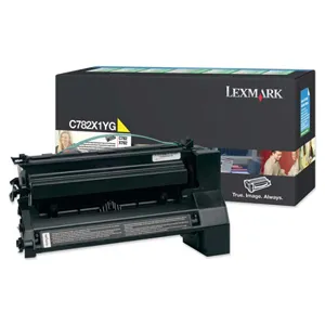 Tóner Lexmark C782X1YG Amarillo 15K para C782 | X782