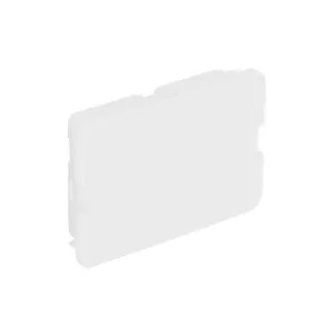 Accesorio Genérico Bezel Flat Blank Blanco