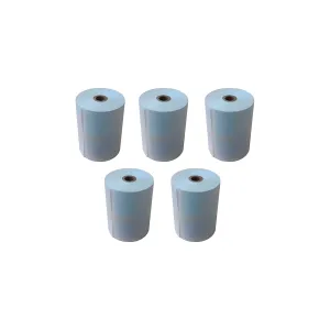 Insumo de Impresión SAT PCS Rollo Térmico 57mm x 30mts 48G C05 Pack 5 Unidades