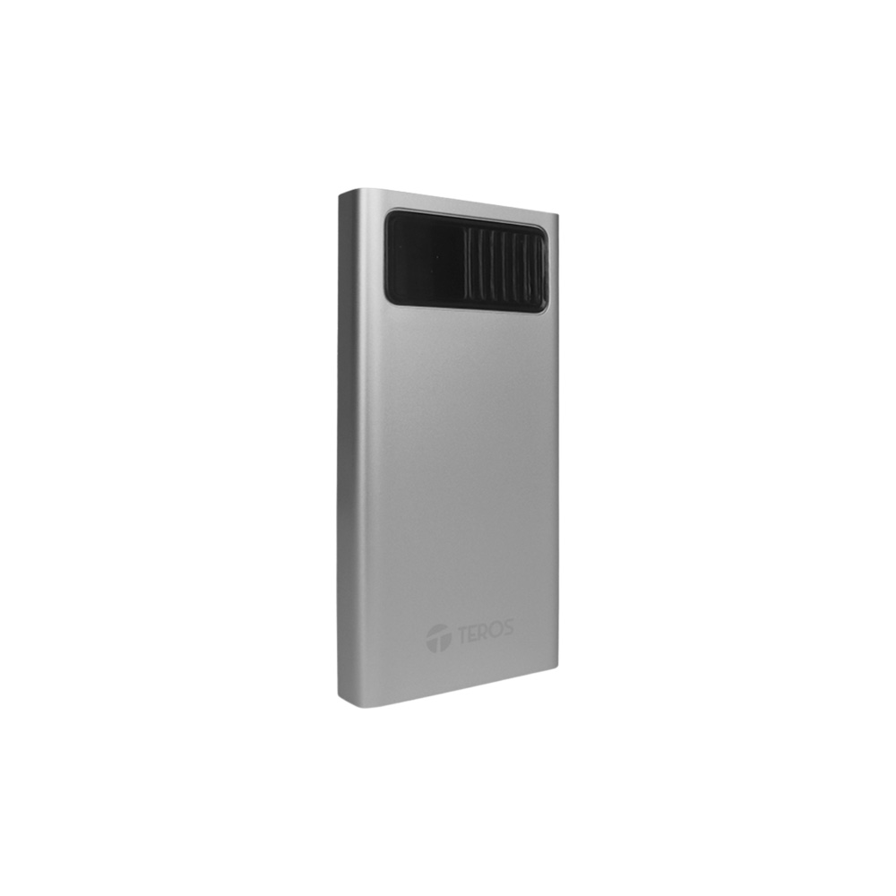 PowerBank Teros TE-7054S 10000mAh PD 30W Litio Grado A Entrada USB-C 2 Salidas USB-C y USB-A