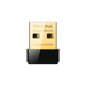 Adaptador TP-Link TL-WN725N Inalámbrico USB Nano N 150Mbps