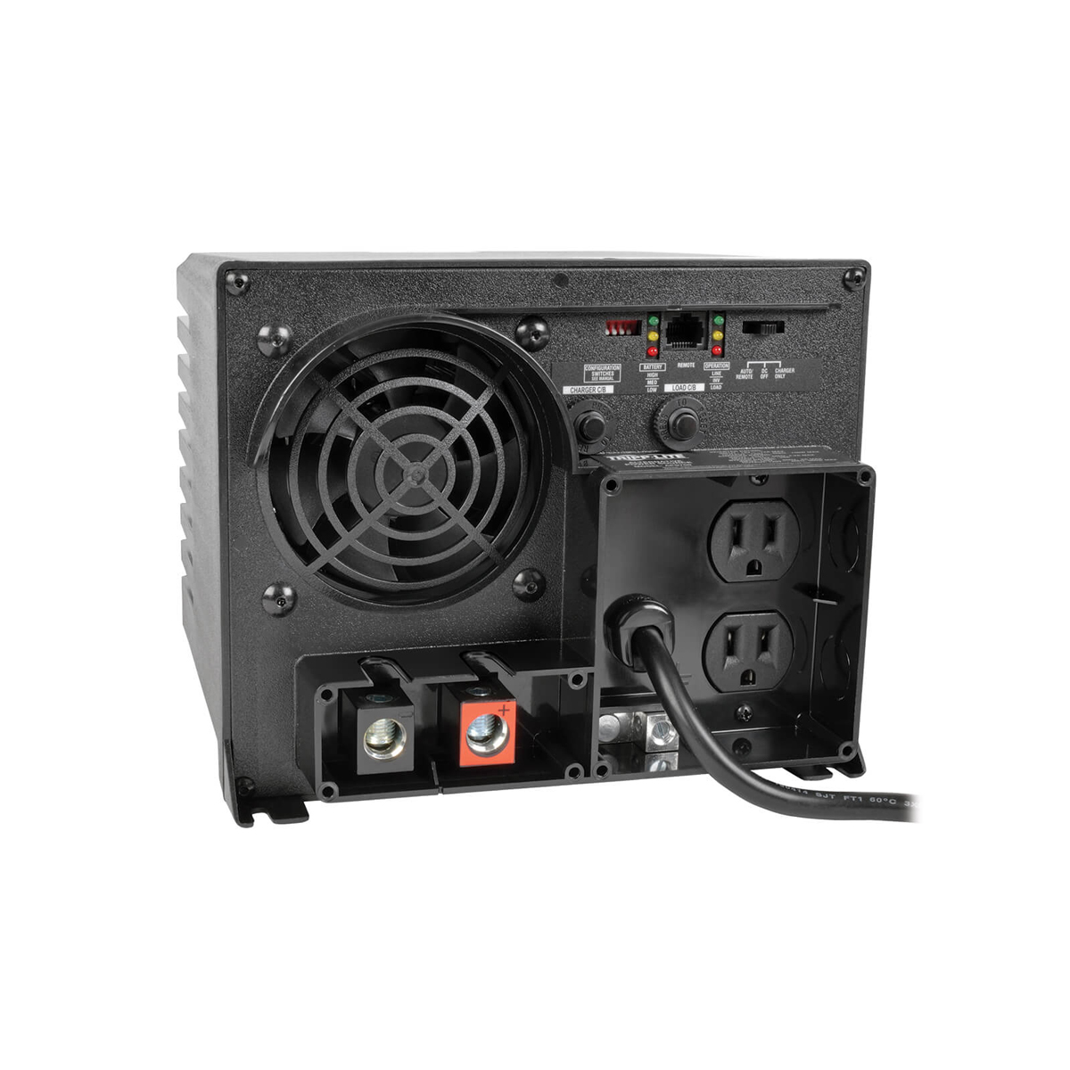 Inversor Cargador Tripp Lite APS750 PowerVerter 750W 12VCD 120V 2 Tomas NEMA 5-15R