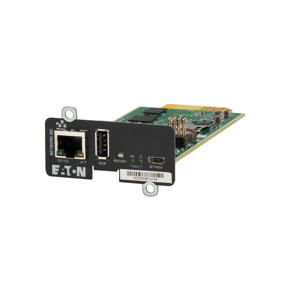 Tarjeta SNMP Tripp Lite Network M3 para Monitoreo de UPS Online 1Gbps RJ45