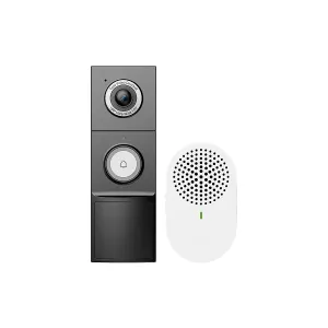 Cámara de Seguridad TP-Link Tapo D235 Timbre de Video con Batería Extraíble 2K 5MP Detección IA Visión Nocturna Color Campo Amplio