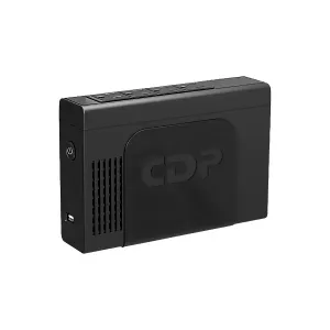 Chicago Digital Power UPS CDP LI-504 500VA 250W Batería Lithium 4 Tomas 1 USB-C Negro