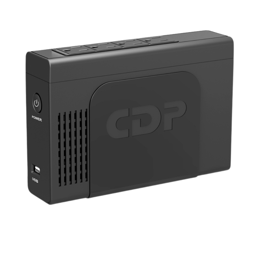 UPS CDP LI-504 500VA / 250W 4 Tomas 1 USB Tipo C 120V Batería de Litio