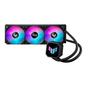 Disipador ASUS TUF Gaming LC III 360 ARGB LCD AIO Líquido 360mm 3 Ventiladores Compatible AM5 AM4 LGA1851 LGA1700 LGA1200 LGA115X