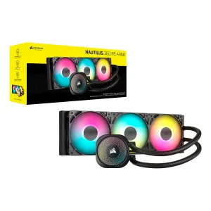 Disipador Líquido Corsair Nautilus 360mm RS ARGB Intel LGA1851 LGA1700 AMD AM5 AM4
