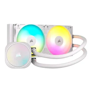 Disipador Líquido Corsair Nautilus 240mm ARGB Intel LGA1841 LGA1700 AMD AM5 AM4 White