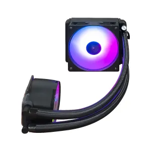 Ventilador Quasad QL Series QL-120 RGB 120mm LED Single Pack Negro