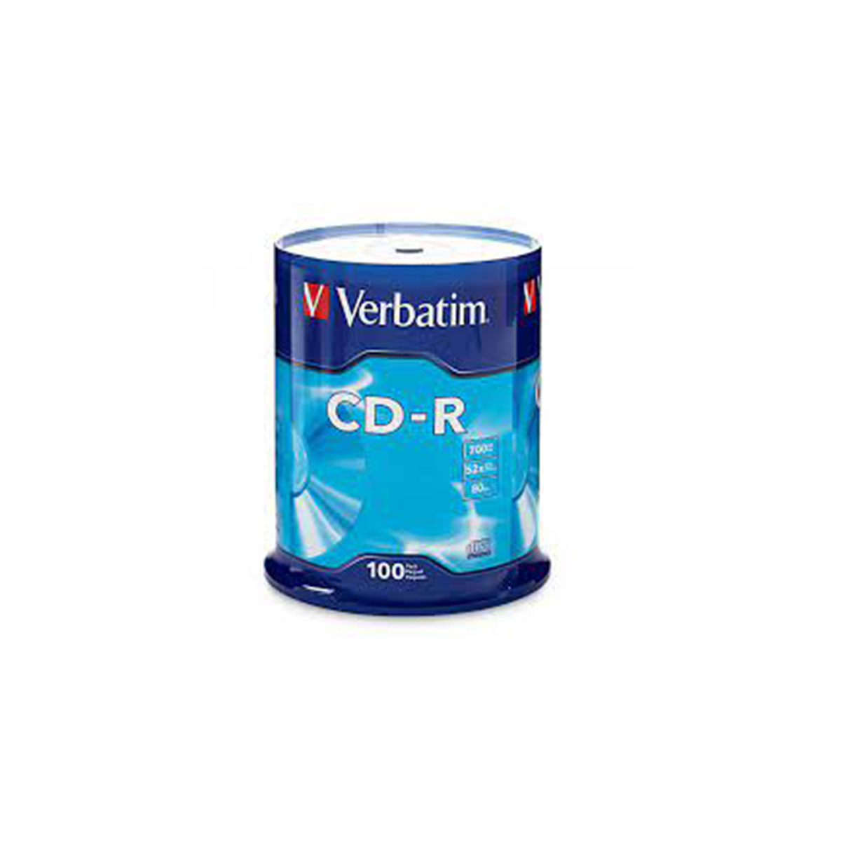 Insumo de Impresión Verbatim 96524 CD-R 80min 700MB 52X 100PK Bulk