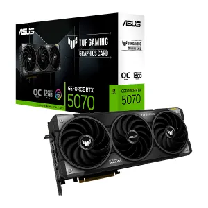 Tarjeta de Video ASUS TUF Gaming GeForce RTX 5070 OC 12GB GDDR7 192-bit 2x HDMI 3x DP 3 Ventiladores PCIe 5.0