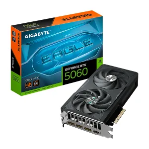 Tarjeta de Video Gigabyte GeForce RTX 5060 Eagle OC 8GB GDDR7 128-bit HDMI 3x DP 2 Ventiladores PCIe 5.0