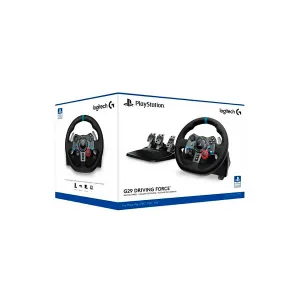 Volante Logitech G29 Negro PS3 PS4 PC Simulación Inmersiva Pedales Ajustables