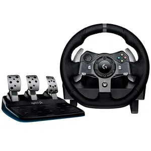 Volante Logitech G920 Negro Xbox One PC Simulación Inmersiva Pedales Ajustables