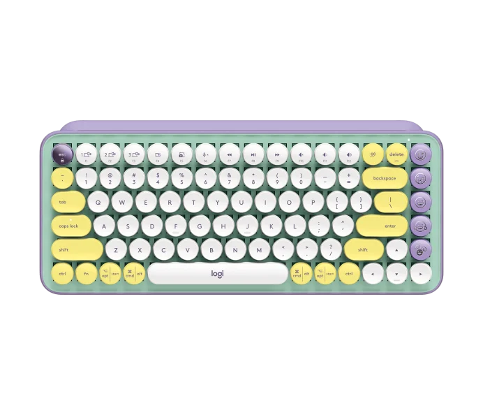 Teclado Logitech POP Keys Mecánico Inalámbrico Menta
