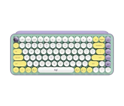 Teclado Logitech POP Keys Mecánico Inalámbrico Menta